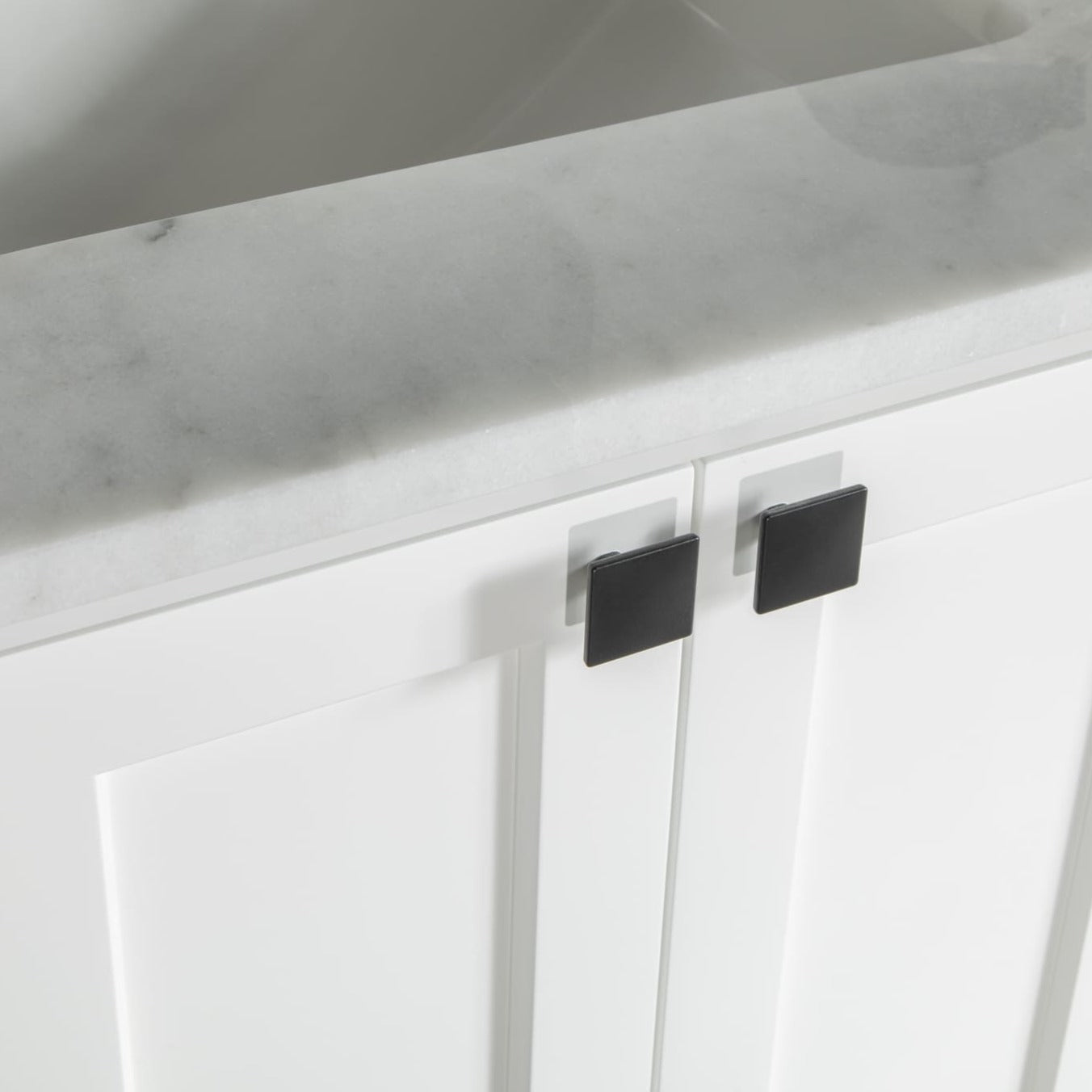 Paloma Bathroom Cabinets  Homelero 42"  #size_42"  #color_white #hardware_black