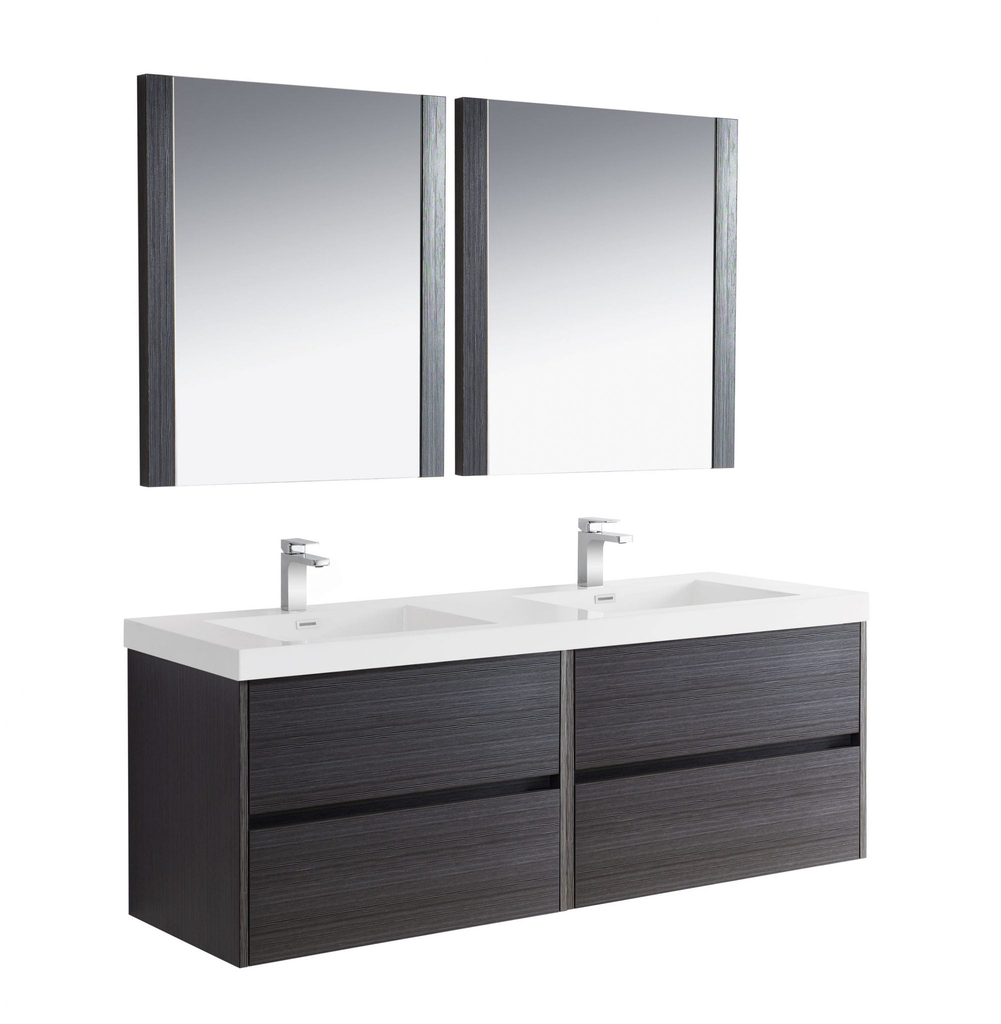 Valencia 60" Bathroom Vanity  #size_60" #color_silver grey