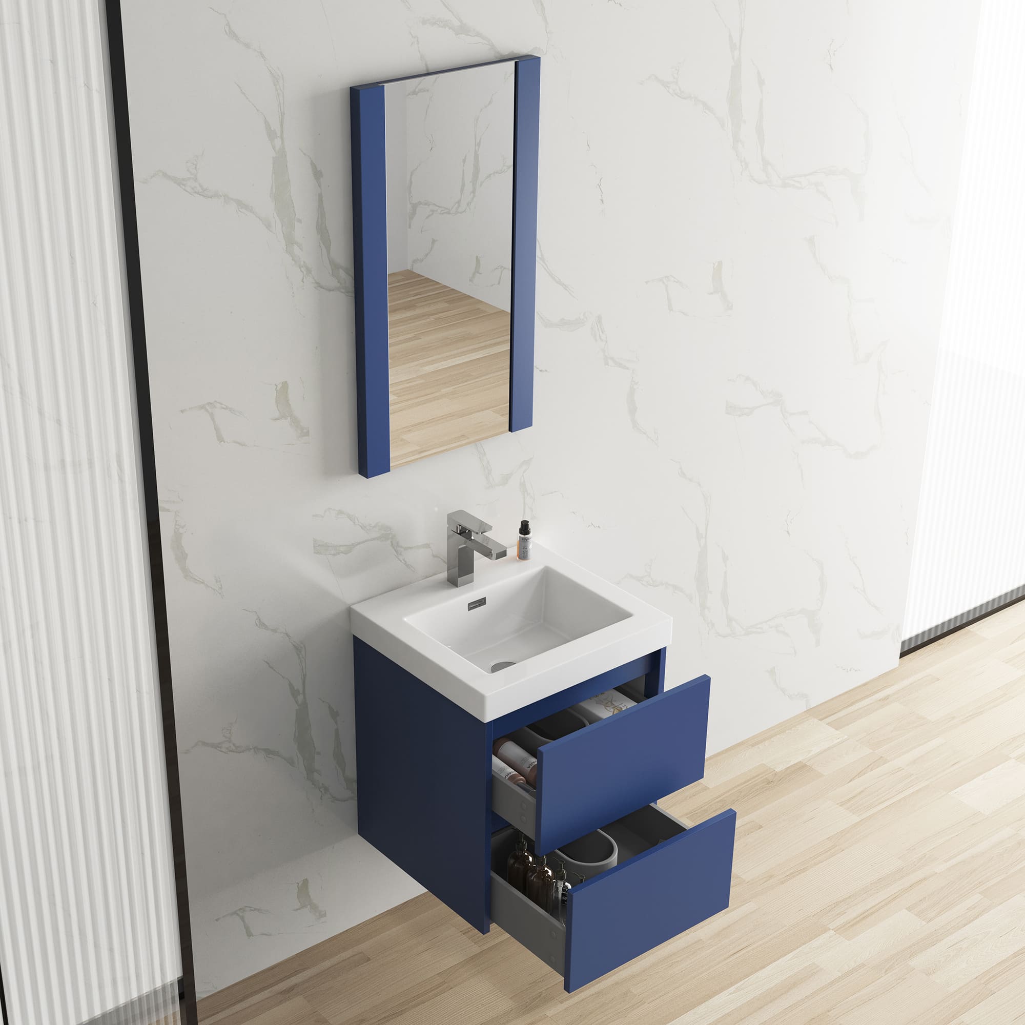 Valencia 20" Bathroom Vanity  #size_20"  #color_navy blue